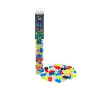 TUBO PLUS-PLUS BRILLA EN LA OSCURIDAD MIX 100 PIEZAS