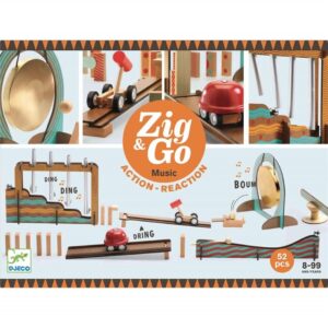CONSTRUCCIÓN ZIG & GO MUSIC 52 PCS