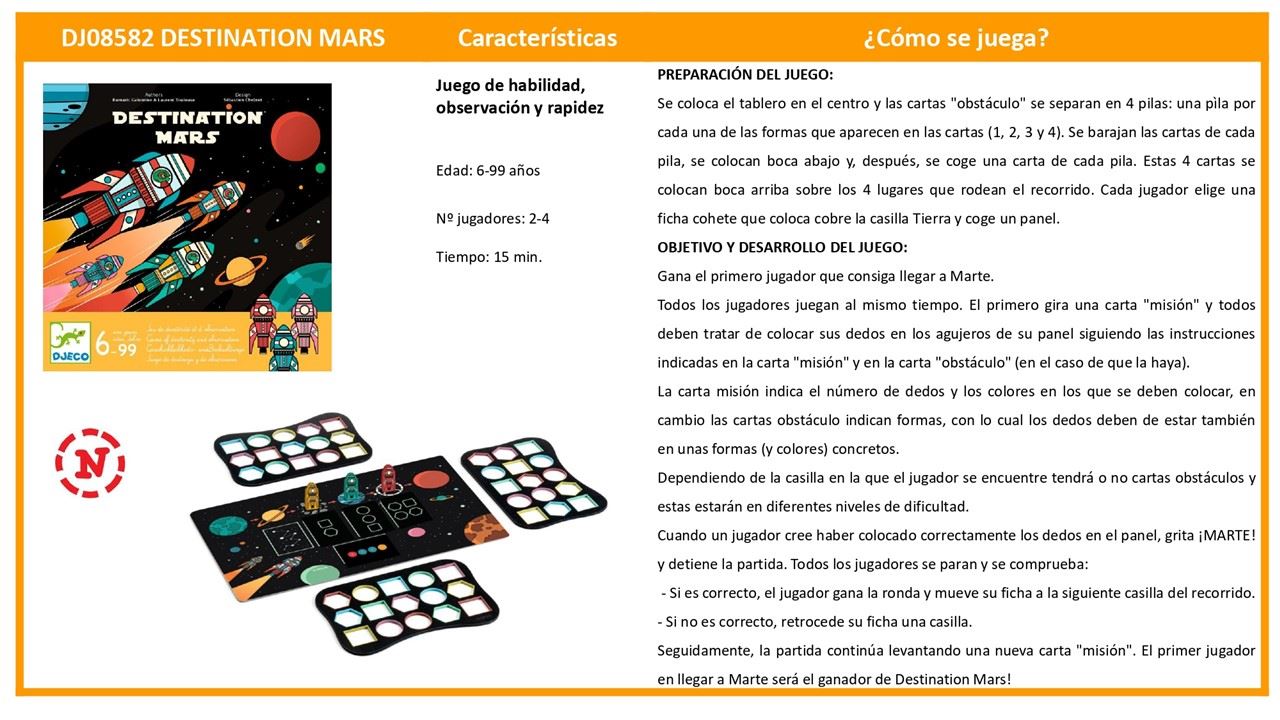 JUEGO DESTINATION MARS - Imagen 3