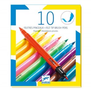 COLORES 10 ROTULADORES PINCEL POP