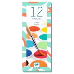 COLORES 12 PINTURAS AGUADAS CLASICAS