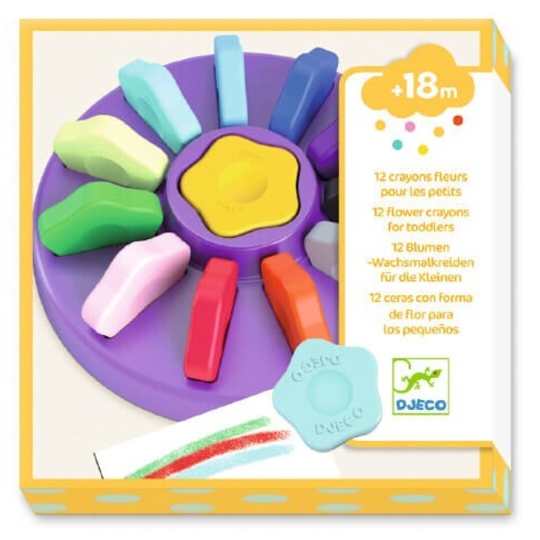 COLORES PEQUES 12 FORMA DE FLOR