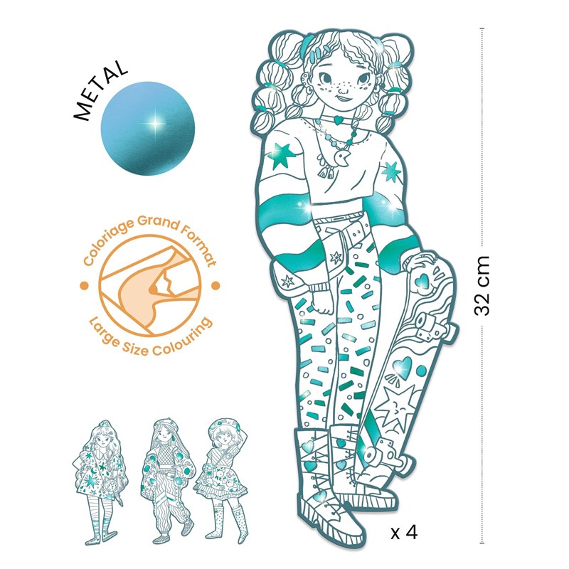 FIGURAS COLOREAR ANGELE - Imagen 3