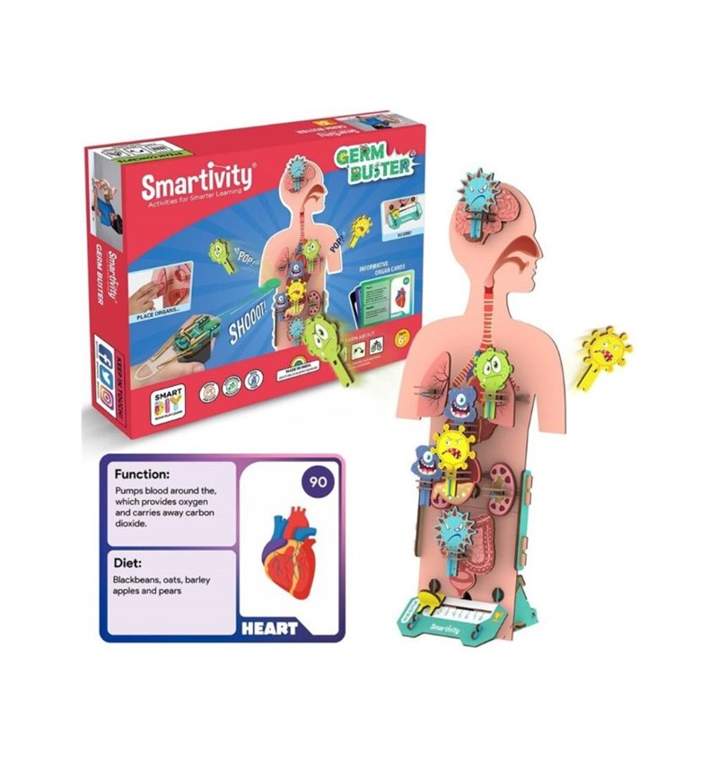 Smartivity CUERPO HUMANO ANTIGERMENES - Imagen 2