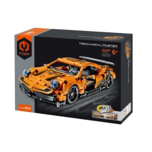 iMMASTER COCHE CARRERAS NARANJA 490 PCS