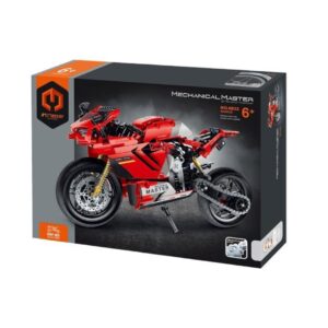 IMMASTER COCHE MOTOCICLETA ROJA 557 PCS