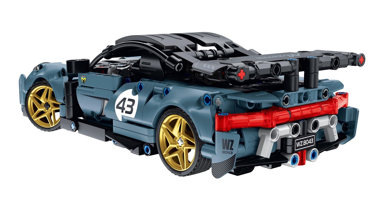 IMMASTER COCHE RADIO CONTROL NEGRO 449 PZAS - Imagen 3