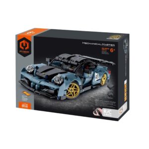 IMMASTER COCHE RADIO CONTROL NEGRO 449 PZAS