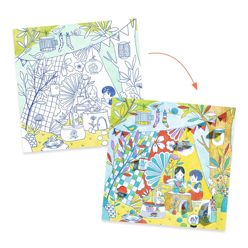 COLOREA LAS CABAÑAS DE NINA - Imagen 4