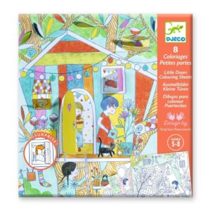 COLOREA LAS CABAÑAS DE NINA