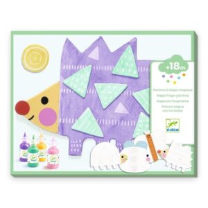 PINTURA MAGICA CON LOS DEDOS FORMAS