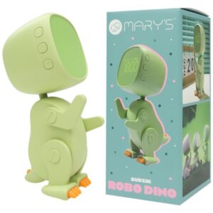 MARY´S RELOJ DESPERTADOR ROBO-DINO VERDE