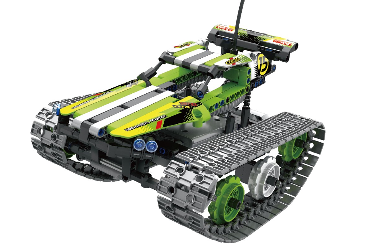 iMMASTER COCHE ACROBATICO RADIO CONTROL 3EN1 DE 353 PIEZAS - Imagen 2