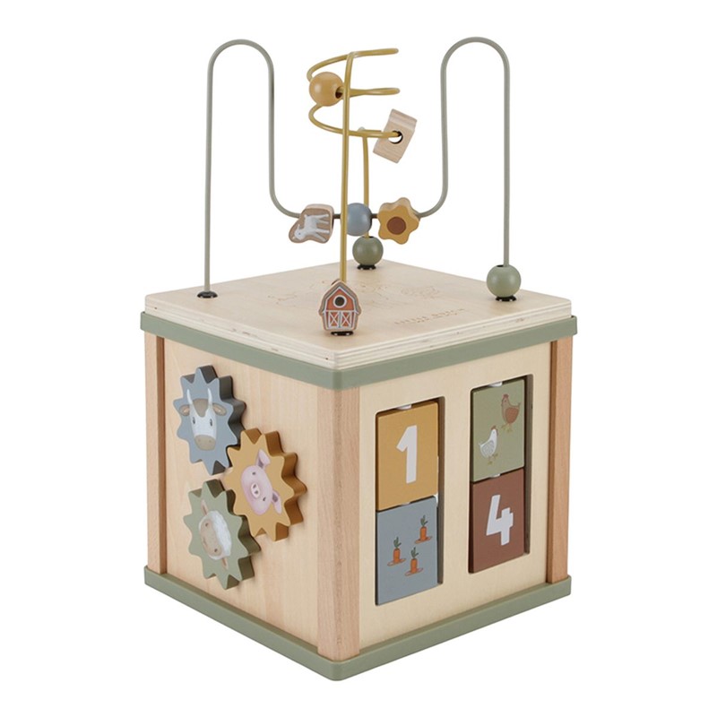 CUBO DE ACTIVIDADES PEQUEÑA GRANJA LITTLE DUTCH - Imagen 2