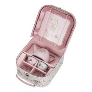 MALETA CON SET DE TE FAIRY GARDEN LITTLE DUTCH