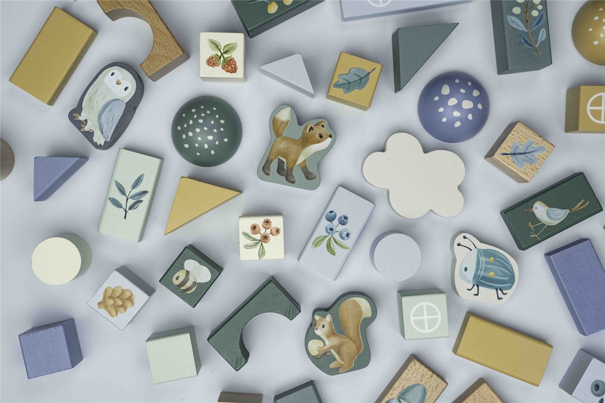 BLOQUES DE CONSTRUCCIÓN FOREST FRIEND LITTLE DUTCH - Imagen 3