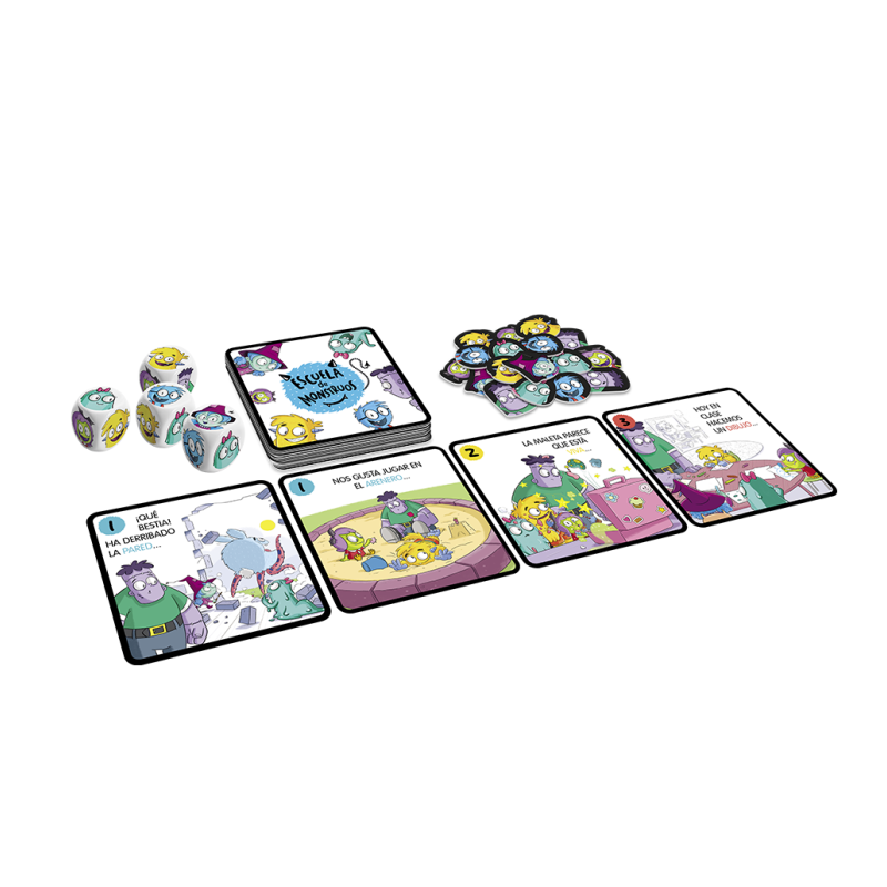 JUEGO ESCUELA DE MONSTRUOS - Imagen 2