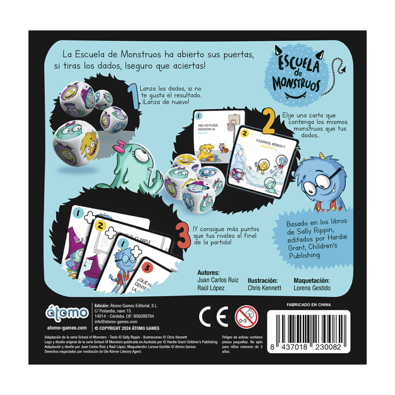 JUEGO ESCUELA DE MONSTRUOS - Imagen 3