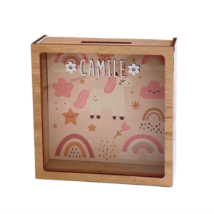 HUCHA UNICORNIO CON KIT LETRAS