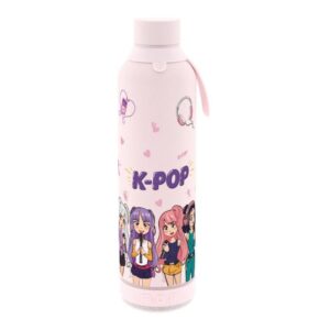 BOTELLA 600ML CON ALTAVOZ - PINK