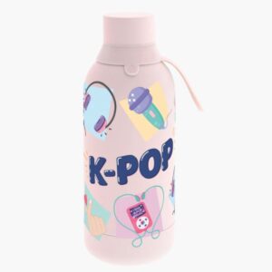 BOTELLA TÉRMICA 500ML - PINK K-POP