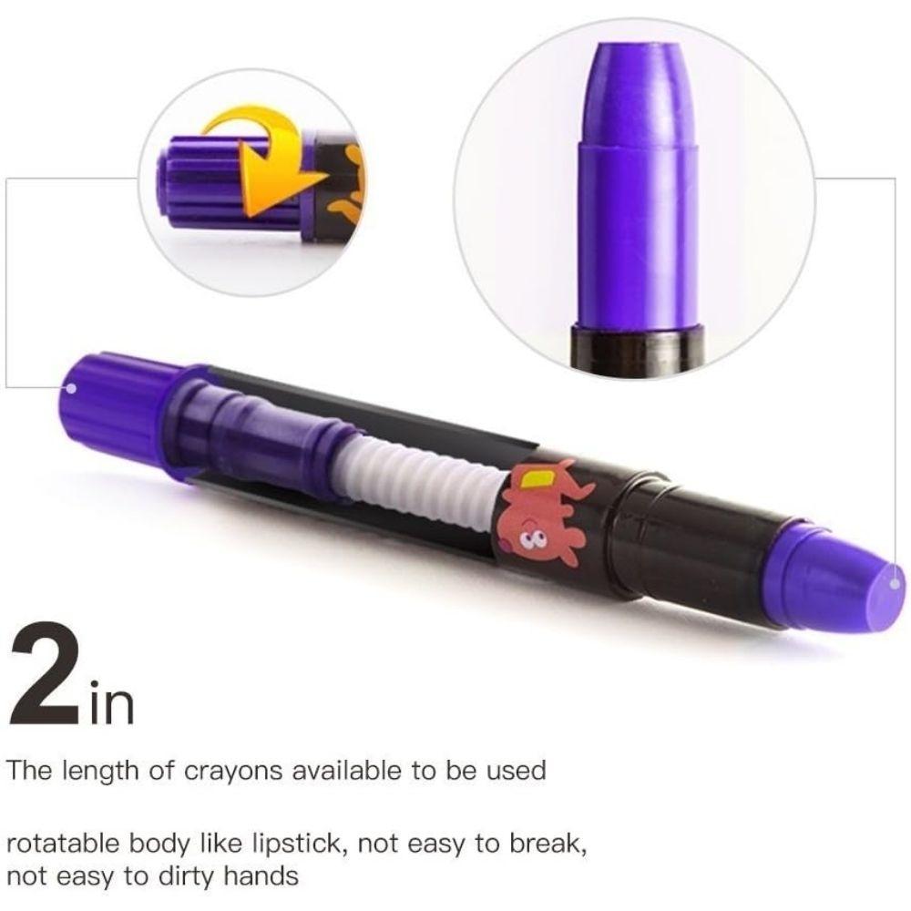 CRAYONES SUAVES LAVABLES 6 COLORES - JARMELO - Imagen 5