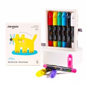 CRAYONES PARA CRISTAL, AZULEJOS Y PAPEL (6 unidades)
