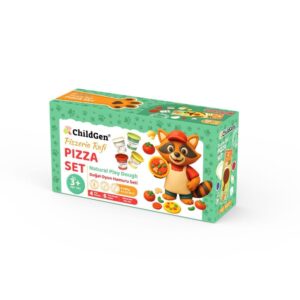 PLASTILINA NATURAL - PAW PALS - PIZZA SET