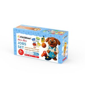 PLASTILINA NATURAL - PAW PALS - JOBS SET