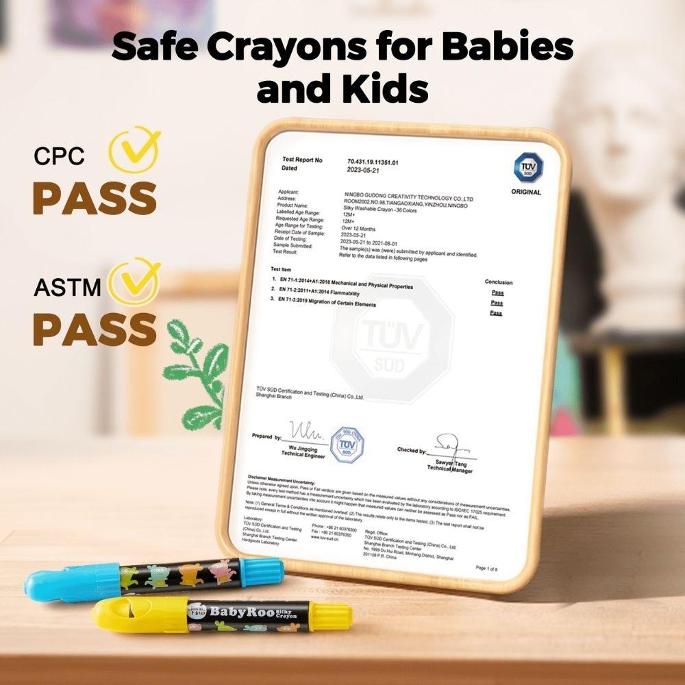 CRAYONES SUAVES LAVABLES 12 COLORES - JARMELO - Imagen 7