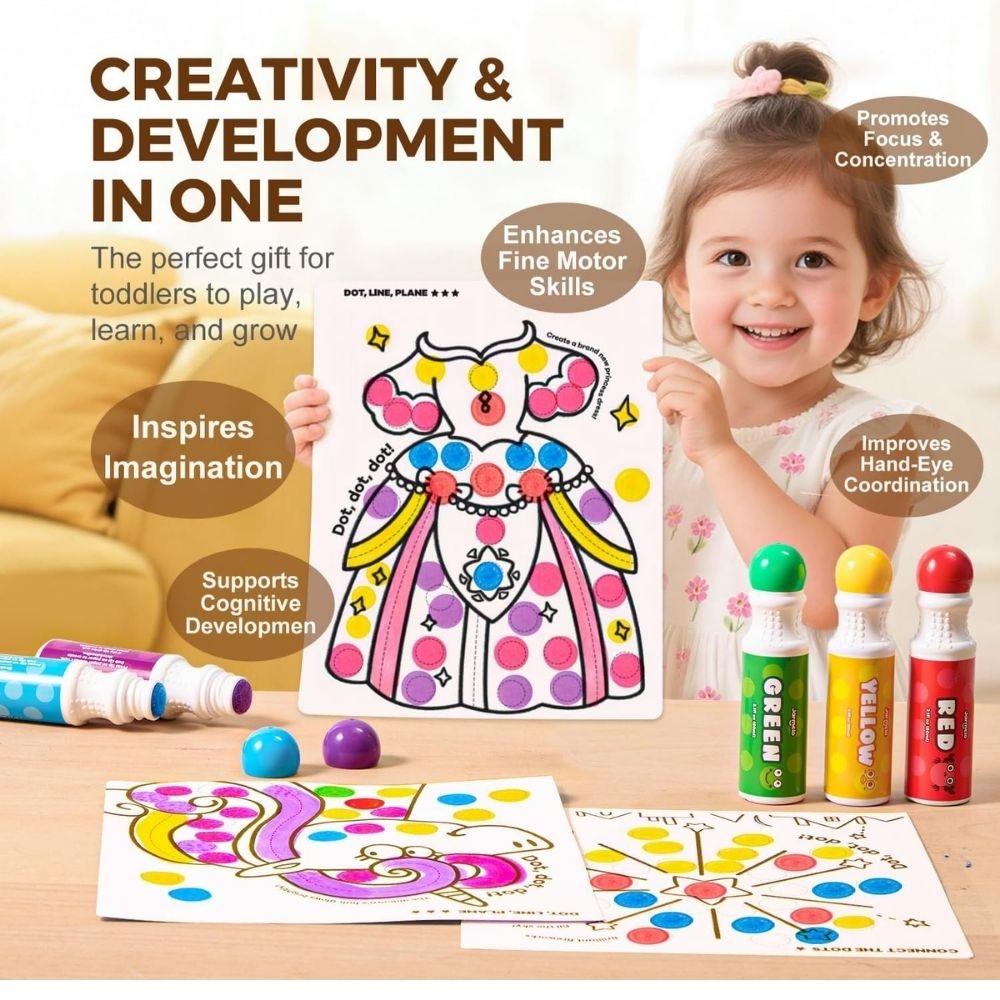 SET CREATIVO MARCADORES DE PUNTOS (6 ud.) - Imagen 6