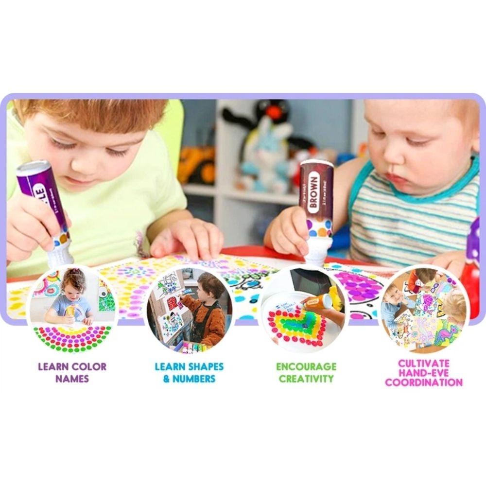 SET CREATIVO MARCADORES DE PUNTOS (6 ud.) - Imagen 9