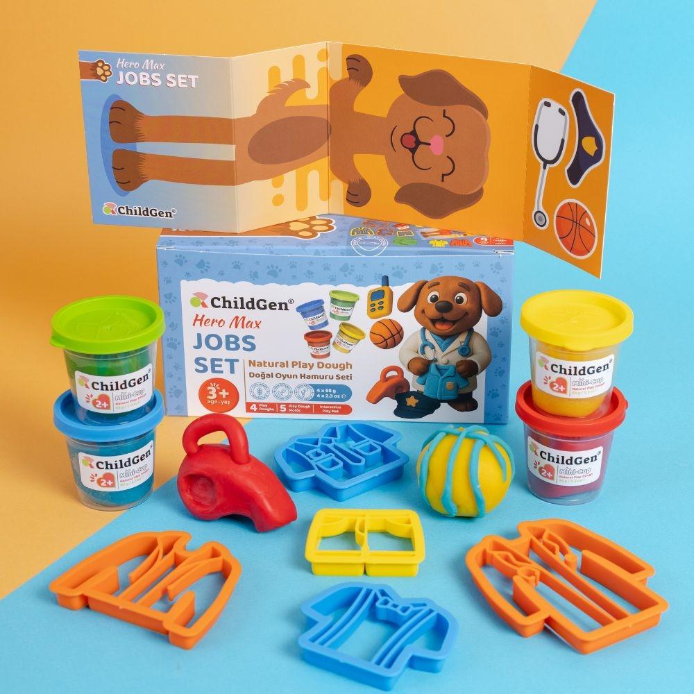 PLASTILINA NATURAL - PAW PALS - JOBS SET - Imagen 2