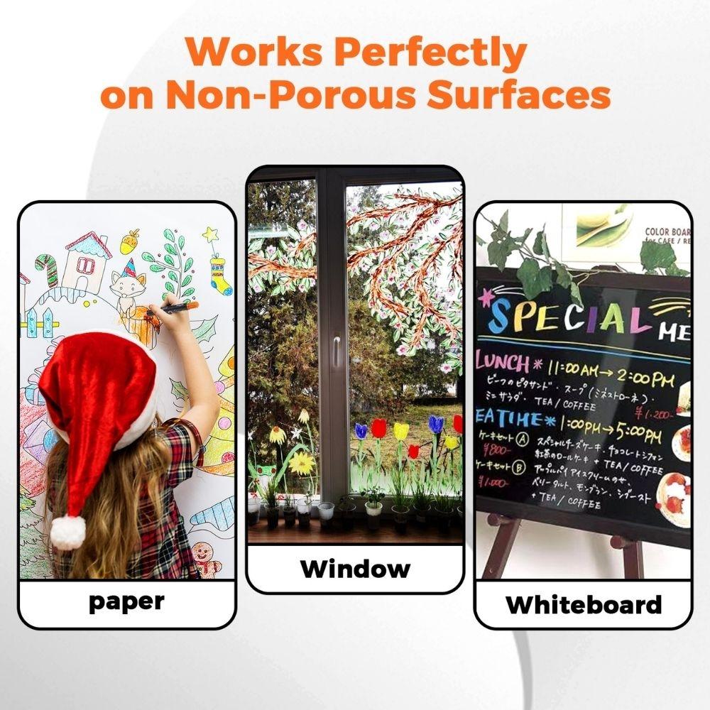 CRAYONES PARA CRISTAL, AZULEJOS Y PAPEL (6 unidades) - Imagen 6