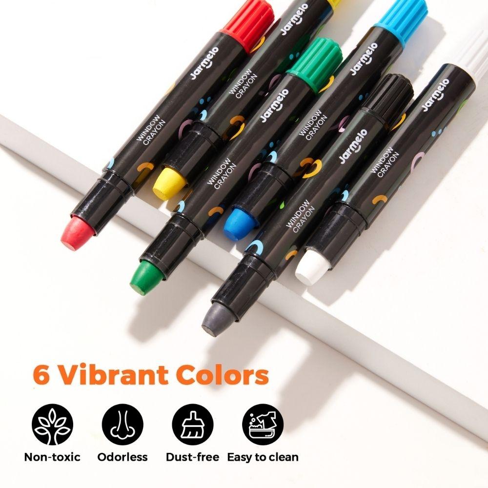 CRAYONES PARA CRISTAL, AZULEJOS Y PAPEL (6 unidades) - Imagen 2