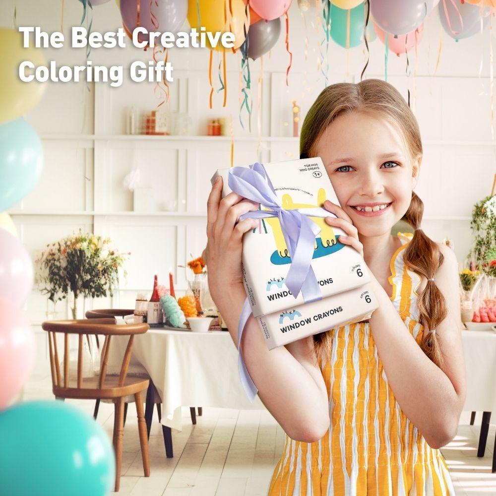 CRAYONES PARA CRISTAL, AZULEJOS Y PAPEL (6 unidades) - Imagen 7