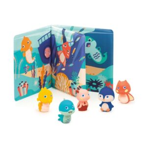 LIBRO DE MARIONETAS PEQUEÑOS AMIGOS DEL MAR - LUDI