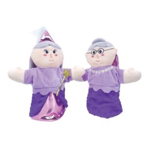 MARIONETA DE MANO ABUELA Y HADA - SVOORA