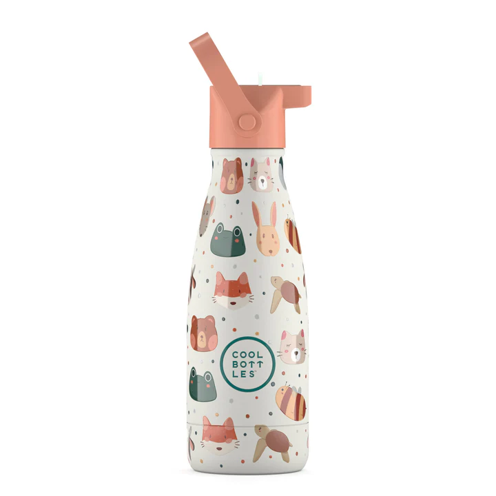 BOTELLA ACERO PET LOVER 260 ML · COOL BOTTLES boquilla