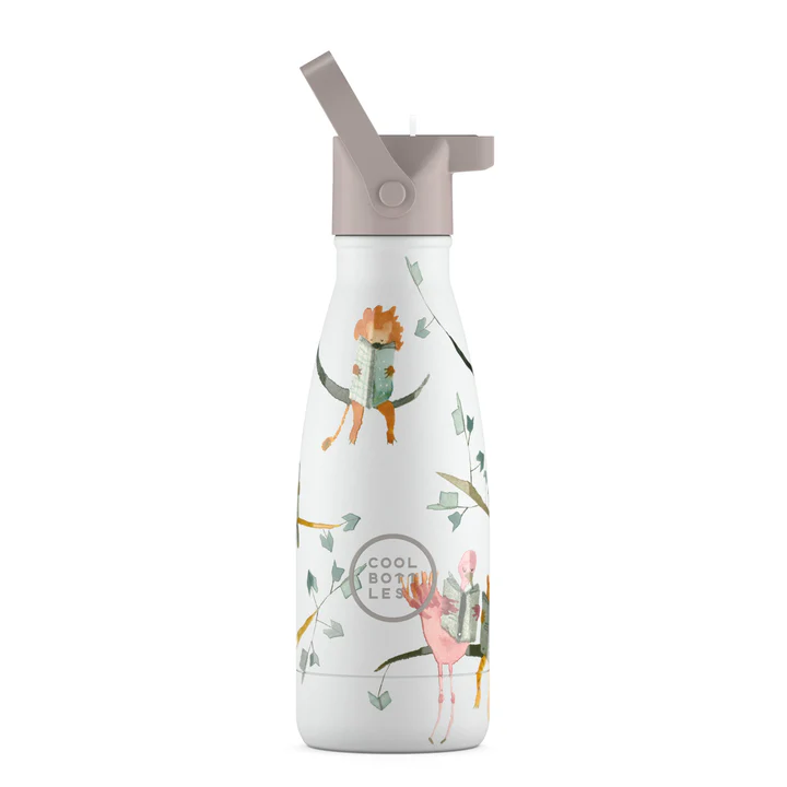 BOTELLA ACERO READING BUDDIES 260 ML · COOL BOTTLES boquilla