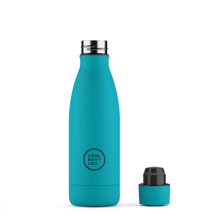 BOTELLA ACERO VIVID TURQUOISE 350 ML · COOL BOTTLES - Imagen 2