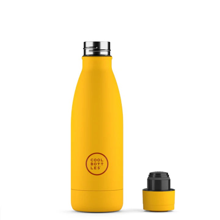 BOTELLA ACERO VIVID YELLOW 350 ML · COOL BOTTLES - Imagen 2