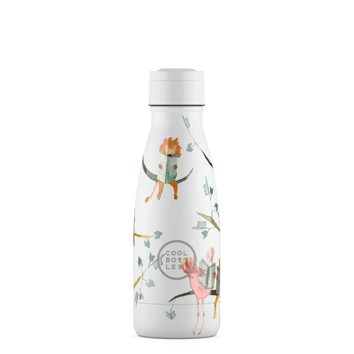 BOTELLA ACERO READING BUDDIES 260 ML · COOL BOTTLES tapon