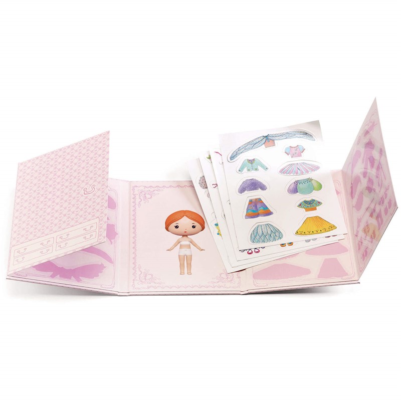 TINYLY MISS LILYRUBI - PEGATINAS REUTILIZABLES - Imagen 2