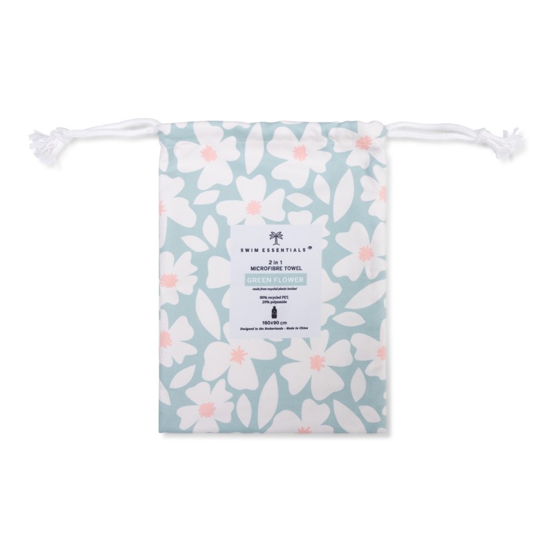 TOALLA DE MICROFIBRA REVERSIBLE FLOR 90 × 180 cm – Swim Essentials - Imagen 2