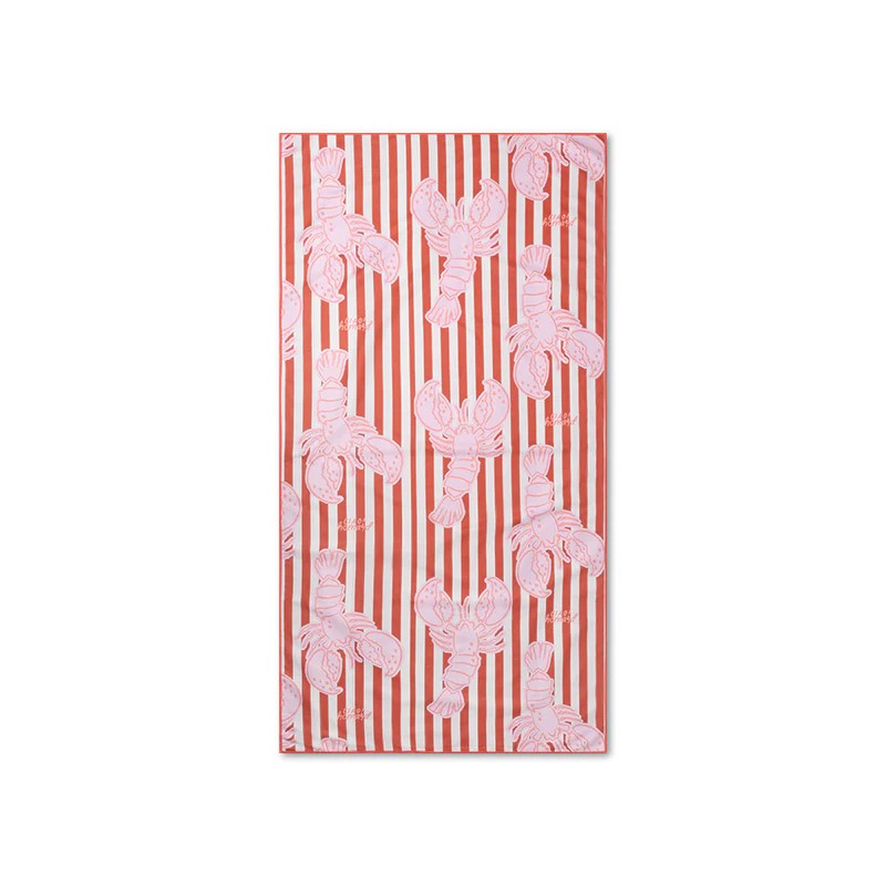 TOALLA DE MICROFIBRA LANGOSTAS 90 x 180 cm – Swim Essentials - Imagen 2