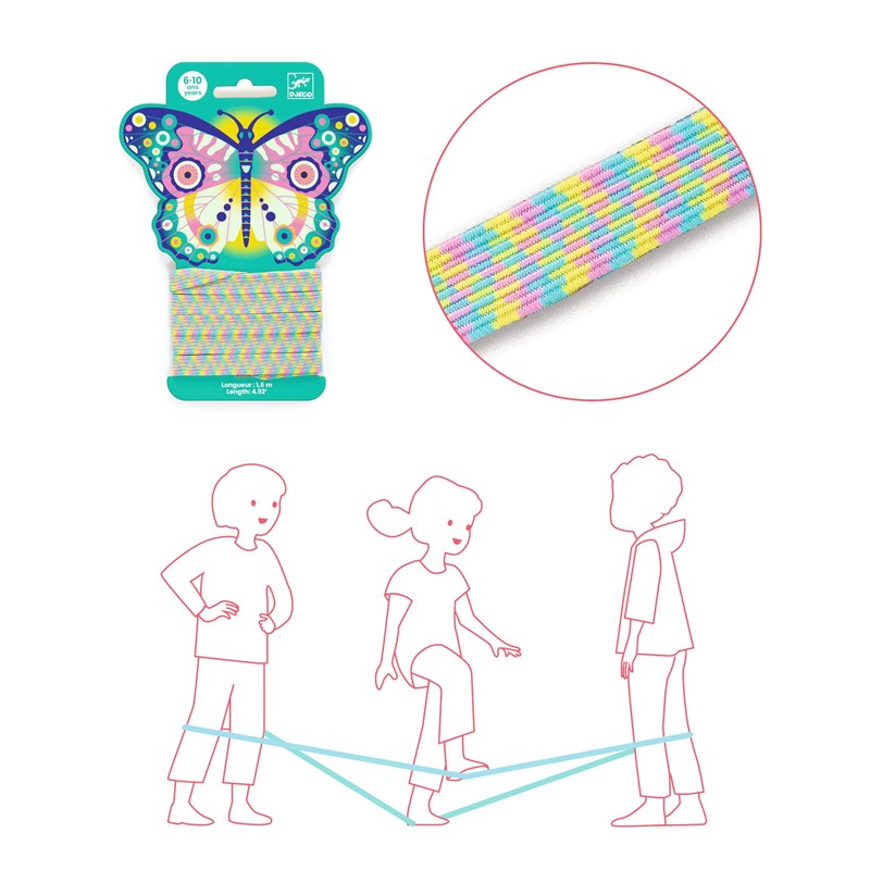 JUEGO CINTA ELASTICA MARIPOSA - Imagen 3