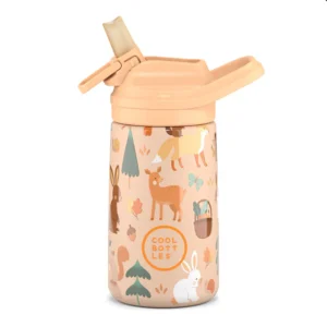 BOTELLA ACERO WOODLAND BUDDIES 350 ML · COOL BOTTLES KIDDIES
