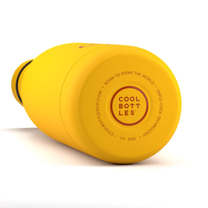BOTELLA ACERO VIVID YELLOW 500 ML · COOL BOTTLES - Imagen 2