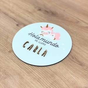 CUENTAMESES PERSONALIZABLE - UNICORNIO